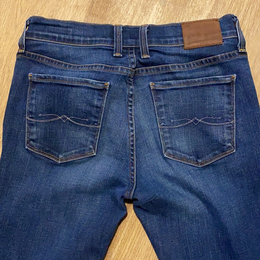 Lucky Brand Brooke Skinny jeans, ankle. SZ0. Made in USA. White Oak Cone Denim - Picture 7 of 13